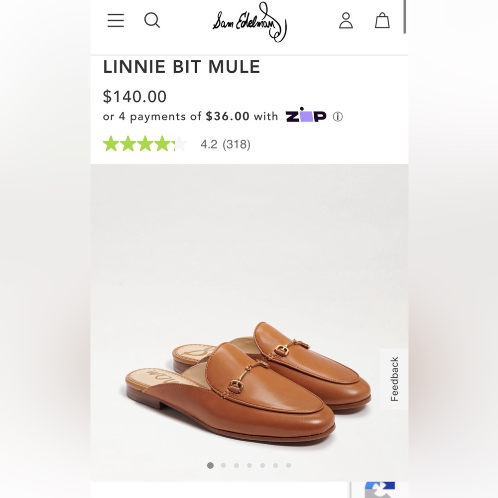 Sam Edelman Linne Bit Mule - saddle
